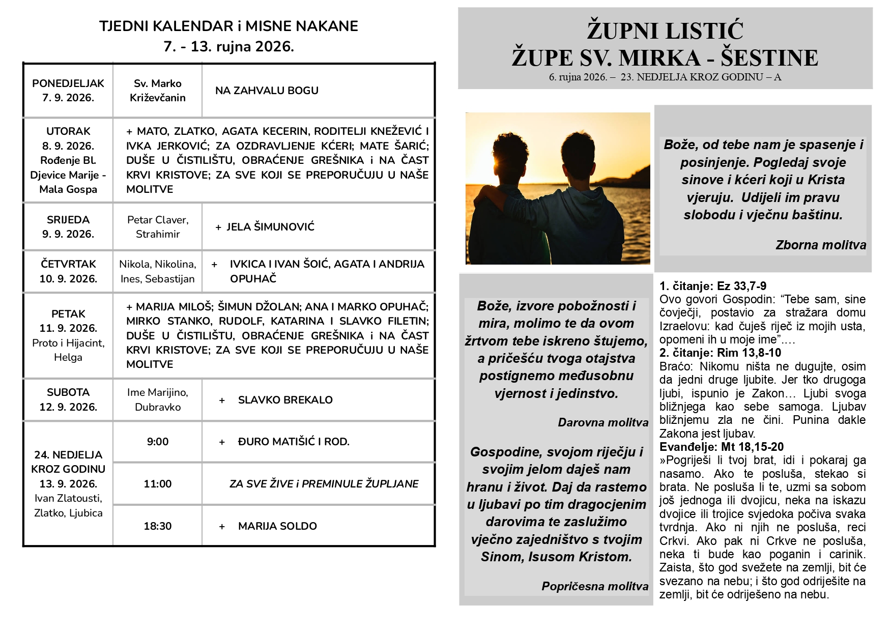 Župni listić